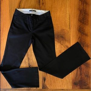 Gap Black Regular Fit Straight Leg Chinos, Size 1